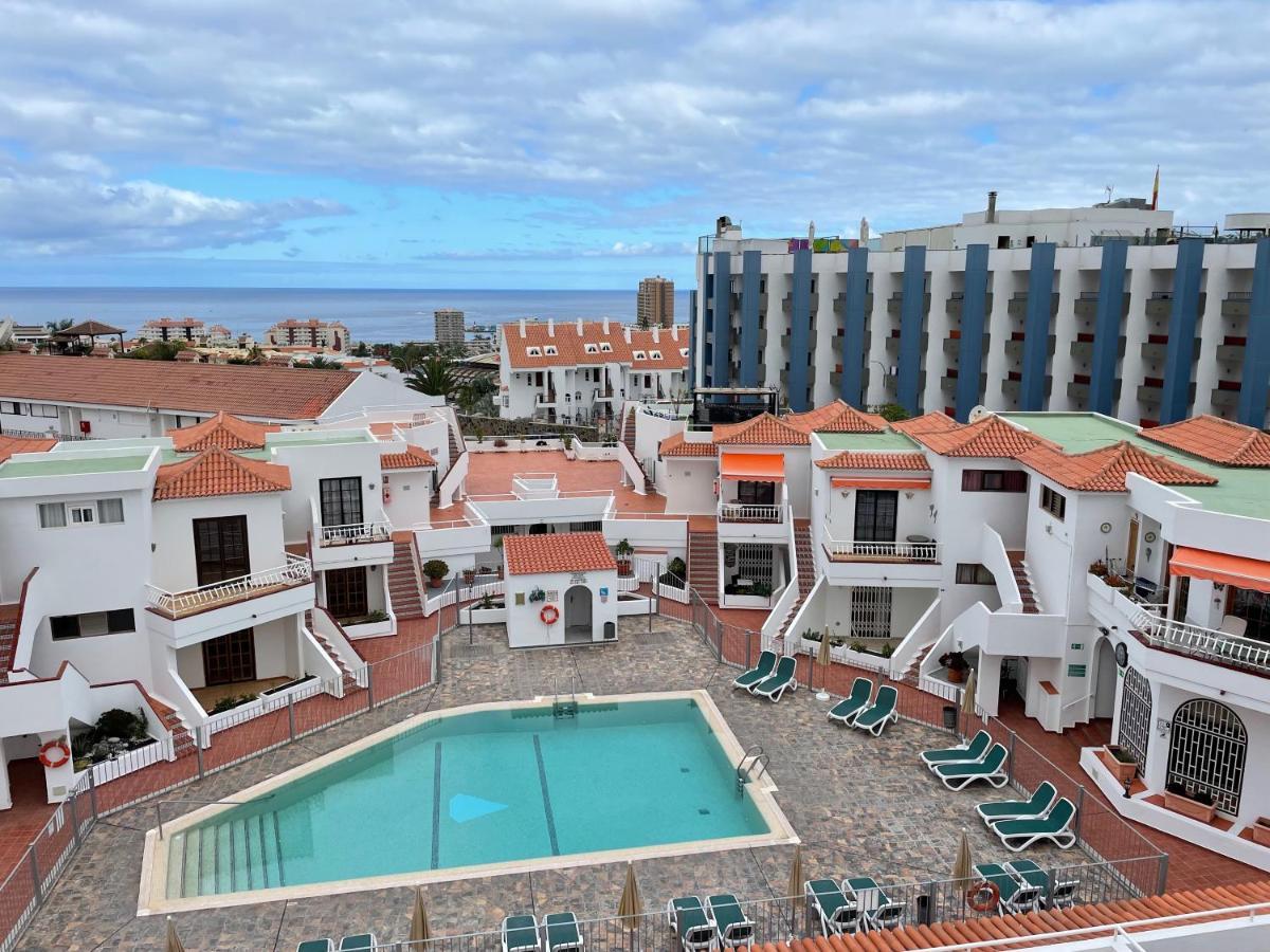Апартаменты Luxury Diamond - Ocean View, Big Terraces, Air Con, Wifi Лос Кристианос Экстерьер фото